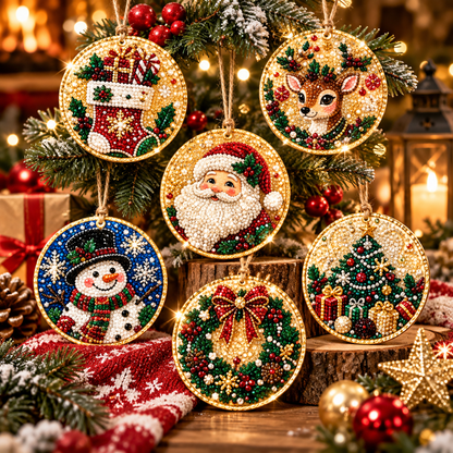Christmas Diamond Painting Ornaments