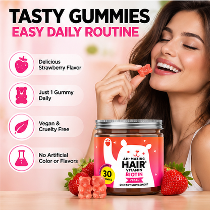 Biotin Gummies for Hair Growth